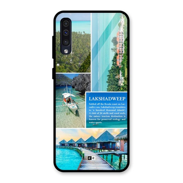 Lakshadweep Collage Glass Back Case for Galaxy A50s