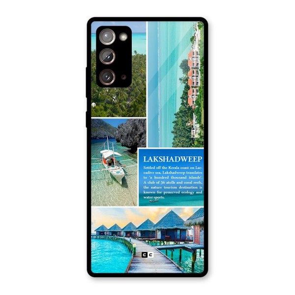 Lakshadweep Collage Glass Back Case for Galaxy Note 20