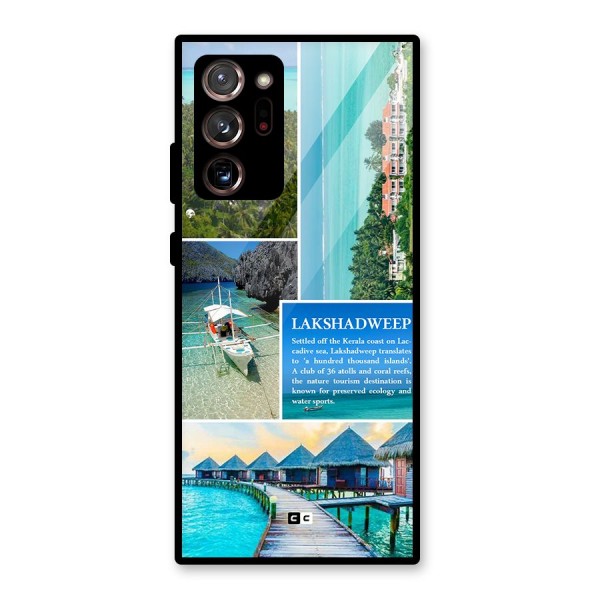 Lakshadweep Collage Glass Back Case for Galaxy Note 20 Ultra