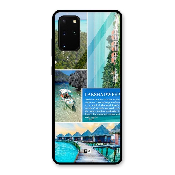 Lakshadweep Collage Glass Back Case for Galaxy S20 Plus