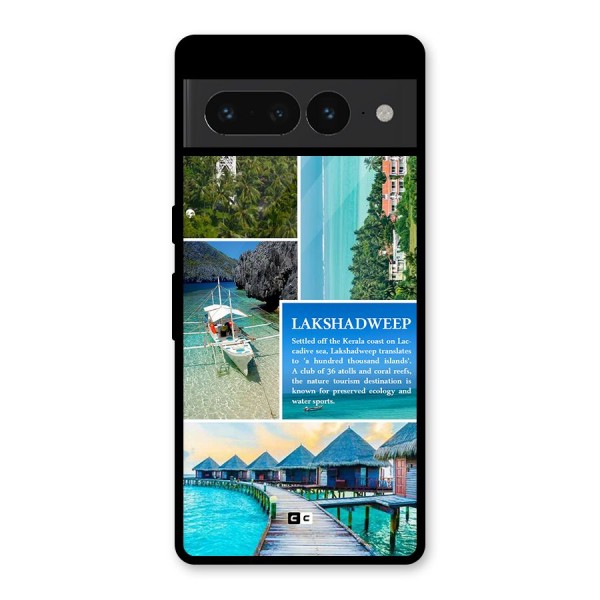 Lakshadweep Collage Glass Back Case for Google Pixel 7 Pro