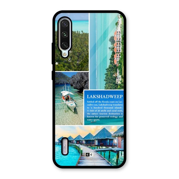 Lakshadweep Collage Glass Back Case for Mi A3