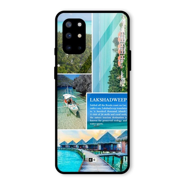 Lakshadweep Collage Glass Back Case for OnePlus 8T