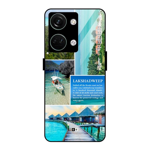Lakshadweep Collage Glass Back Case for Oneplus Nord 3