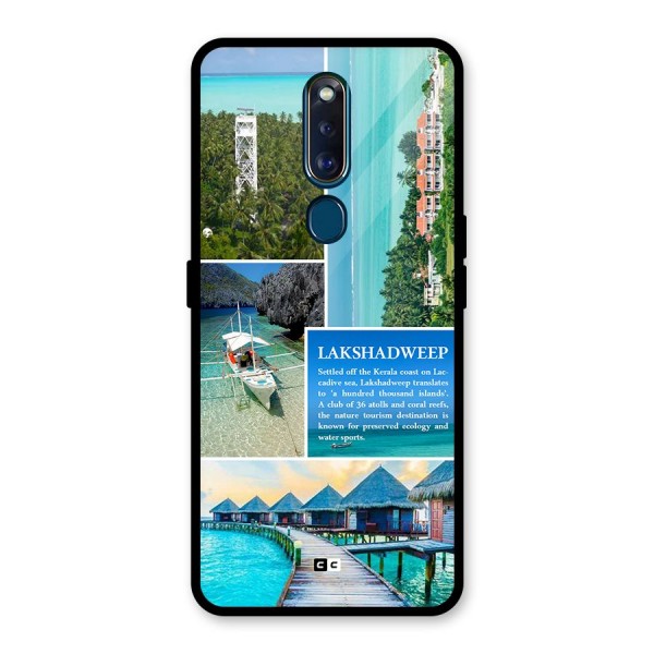 Lakshadweep Collage Glass Back Case for Oppo F11 Pro