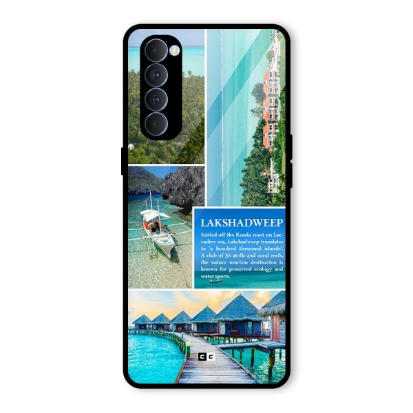 Lakshadweep Collage Glass Back Case for Oppo Reno4 Pro