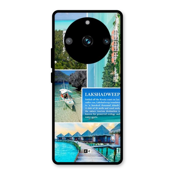 Lakshadweep Collage Glass Back Case for Realme 11 Pro