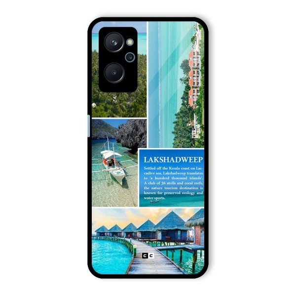 Lakshadweep Collage Glass Back Case for Realme 9i