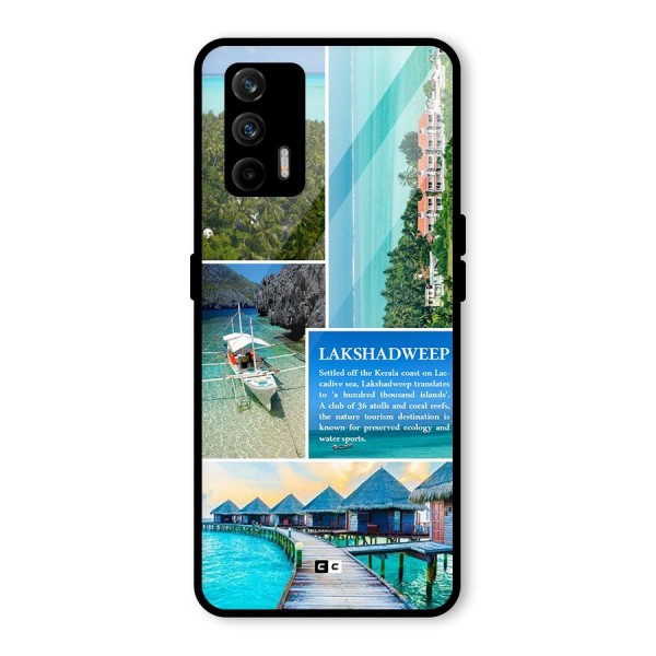 Lakshadweep Collage Glass Back Case for Realme GT 5G