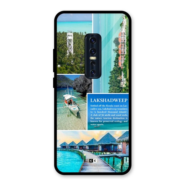 Lakshadweep Collage Glass Back Case for Vivo V17 Pro