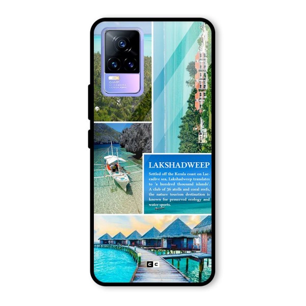 Lakshadweep Collage Glass Back Case for Vivo Y73