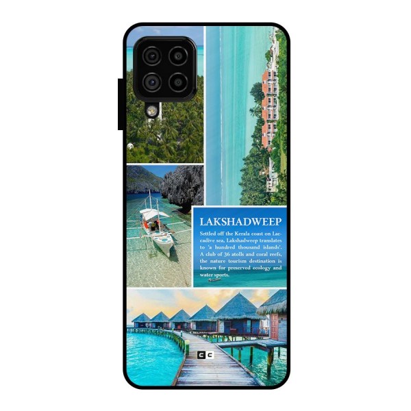 Lakshadweep Collage Metal Back Case for Galaxy A22 4G