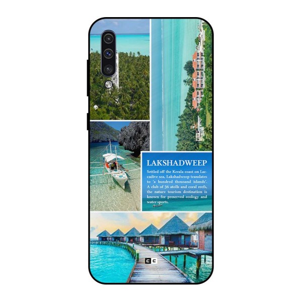 Lakshadweep Collage Metal Back Case for Galaxy A50