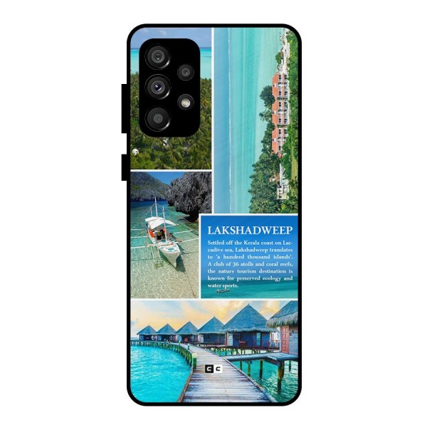 Lakshadweep Collage Metal Back Case for Galaxy A73 5G