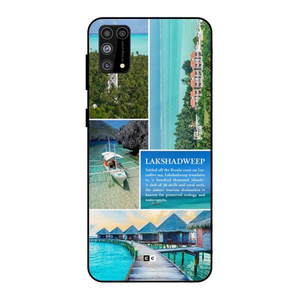 Lakshadweep Collage Metal Back Case for Galaxy F41