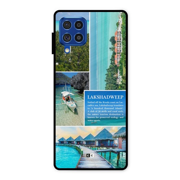 Lakshadweep Collage Metal Back Case for Galaxy F62