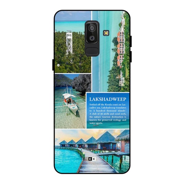 Lakshadweep Collage Metal Back Case for Galaxy J8