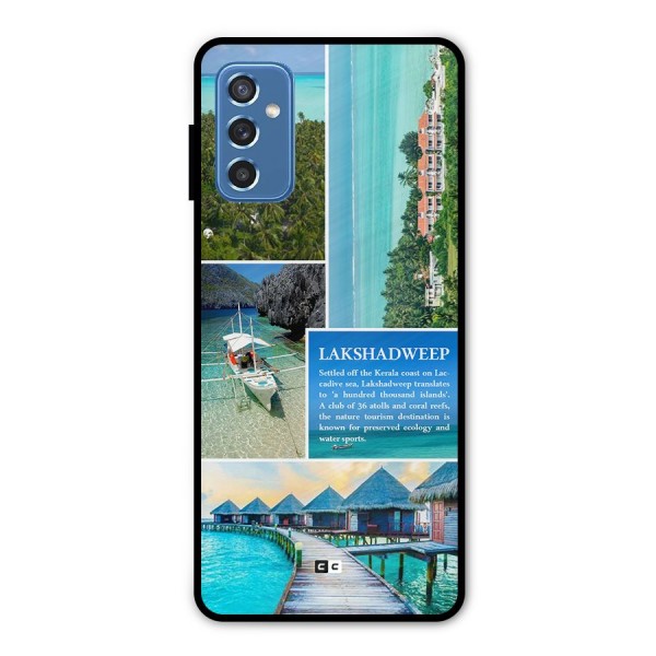 Lakshadweep Collage Metal Back Case for Galaxy M52 5G