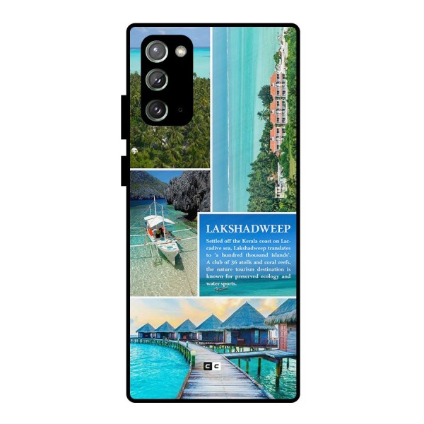 Lakshadweep Collage Metal Back Case for Galaxy Note 20