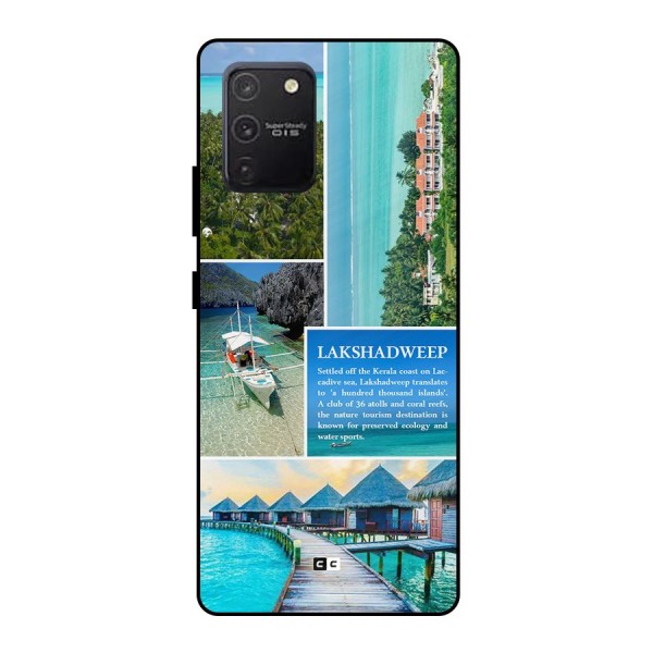 Lakshadweep Collage Metal Back Case for Galaxy S10 Lite