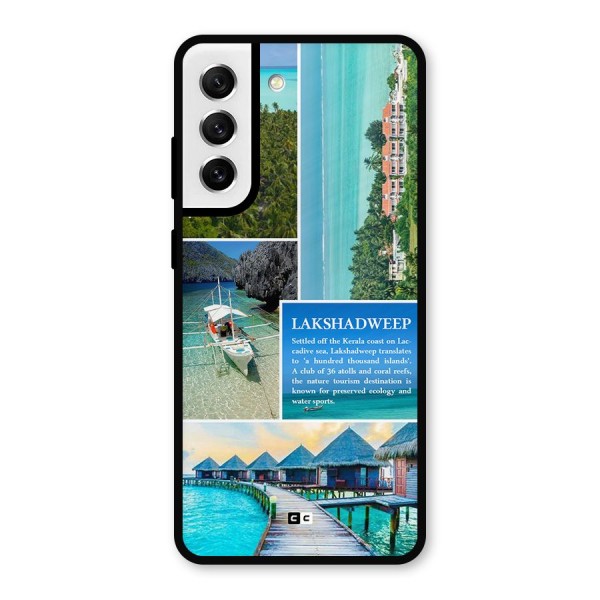 Lakshadweep Collage Metal Back Case for Galaxy S21 FE 5G