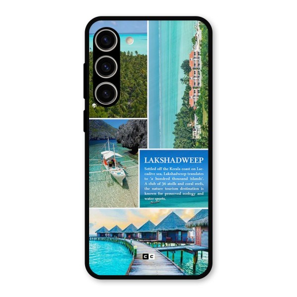 Lakshadweep Collage Metal Back Case for Galaxy S23 Plus