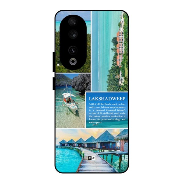 Lakshadweep Collage Metal Back Case for Honor 90