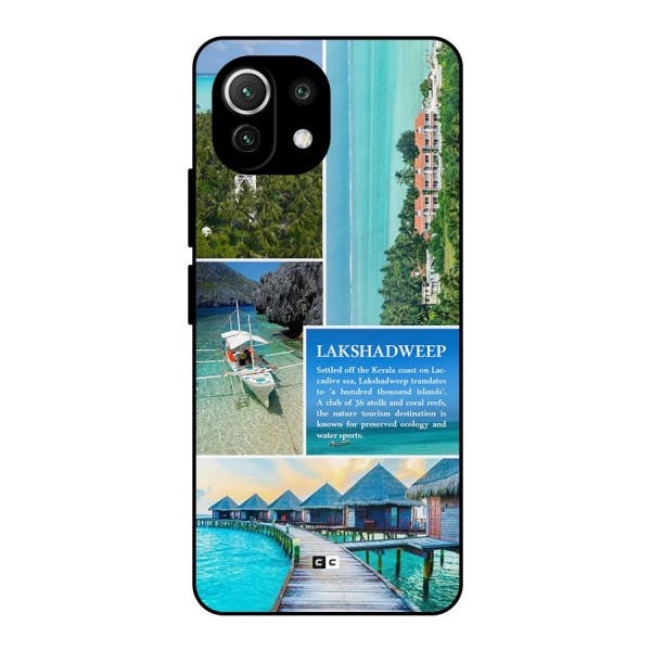 Lakshadweep Collage Metal Back Case for Mi 11 Lite