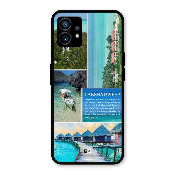 Lakshadweep Collage Metal Back Case for Nothing Phone 1