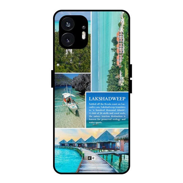 Lakshadweep Collage Metal Back Case for Nothing Phone 2