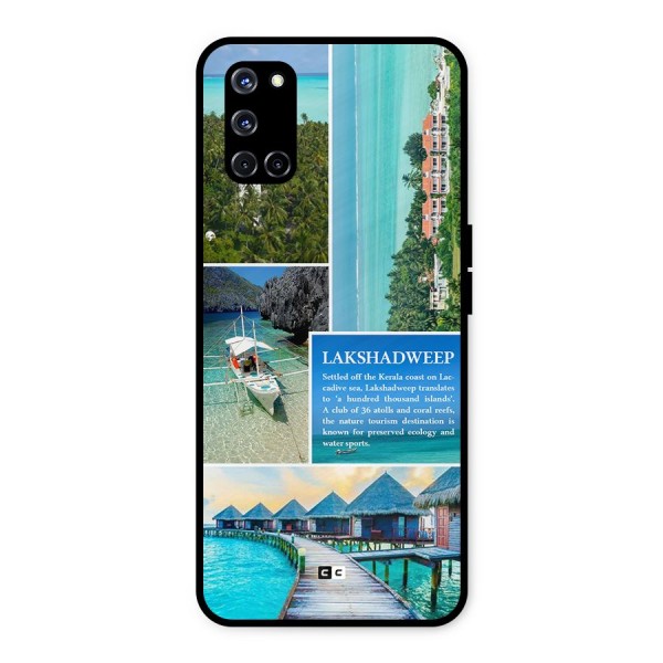 Lakshadweep Collage Metal Back Case for Oppo A52