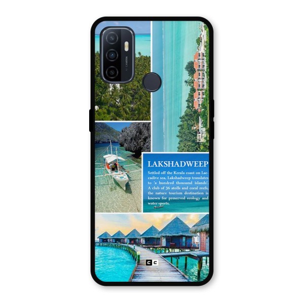 Lakshadweep Collage Metal Back Case for Oppo A53