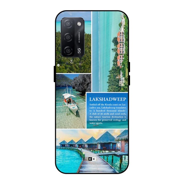 Lakshadweep Collage Metal Back Case for Oppo A53s 5G