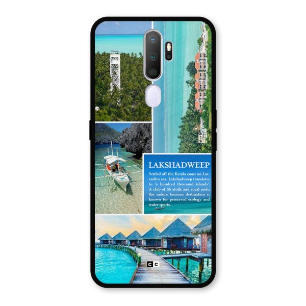 Lakshadweep Collage Metal Back Case for Oppo A9 (2020)