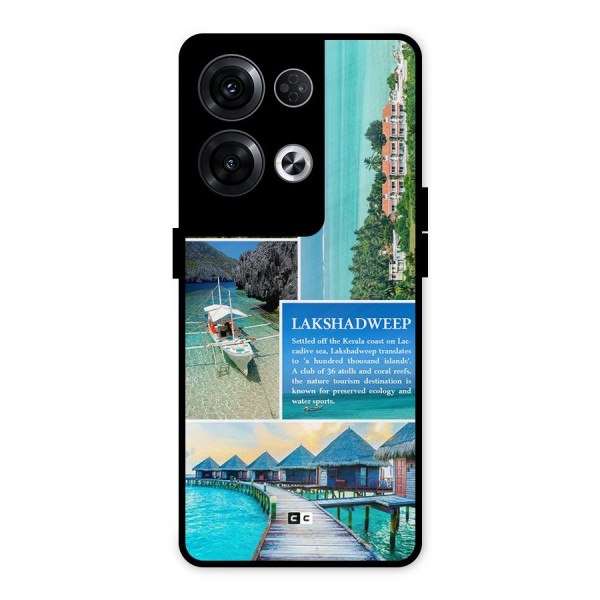 Lakshadweep Collage Metal Back Case for Oppo Reno8 Pro 5G