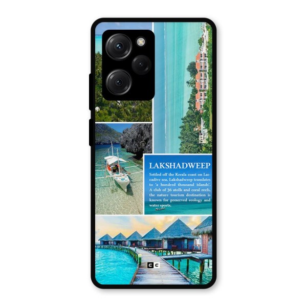 Lakshadweep Collage Metal Back Case for Poco X5 Pro