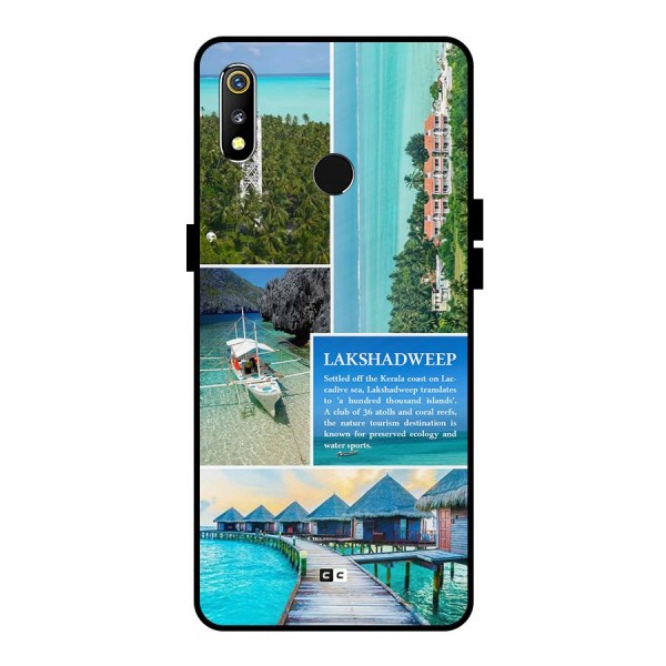 Lakshadweep Collage Metal Back Case for Realme 3