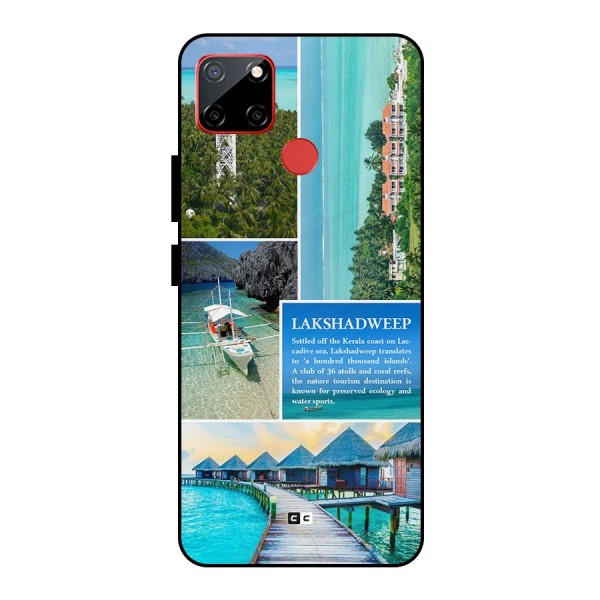 Lakshadweep Collage Metal Back Case for Realme C12