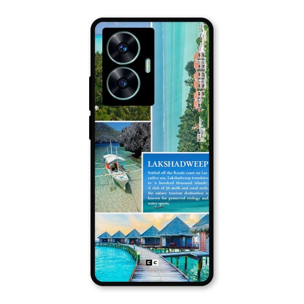 Lakshadweep Collage Metal Back Case for Realme C55