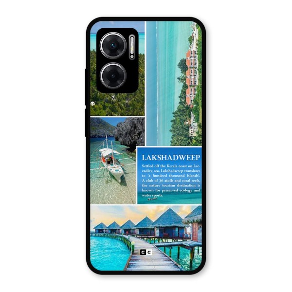 Lakshadweep Collage Metal Back Case for Redmi 11 Prime 5G