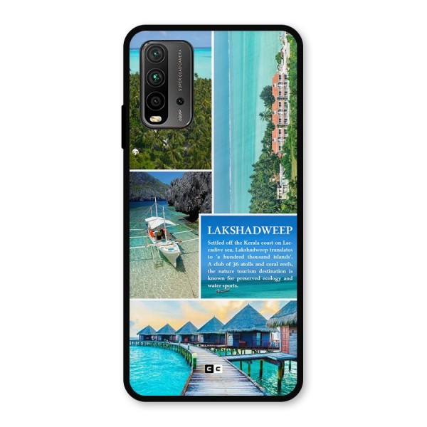 Lakshadweep Collage Metal Back Case for Redmi 9 Power