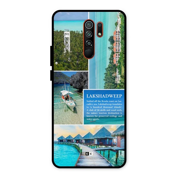 Lakshadweep Collage Metal Back Case for Redmi 9 Prime