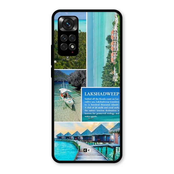 Lakshadweep Collage Metal Back Case for Redmi Note 11