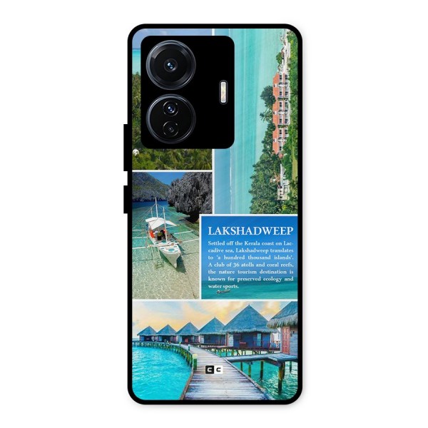 Lakshadweep Collage Metal Back Case for Vivo T1 Pro