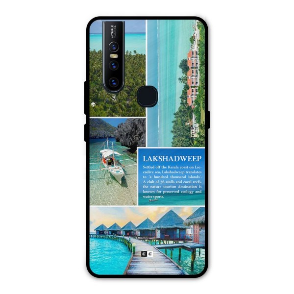 Lakshadweep Collage Metal Back Case for Vivo V15