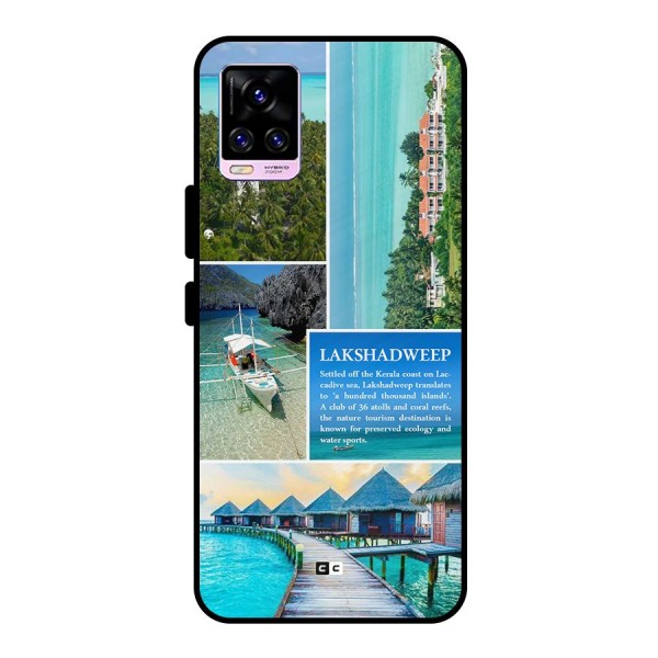 Lakshadweep Collage Metal Back Case for Vivo V20 Pro