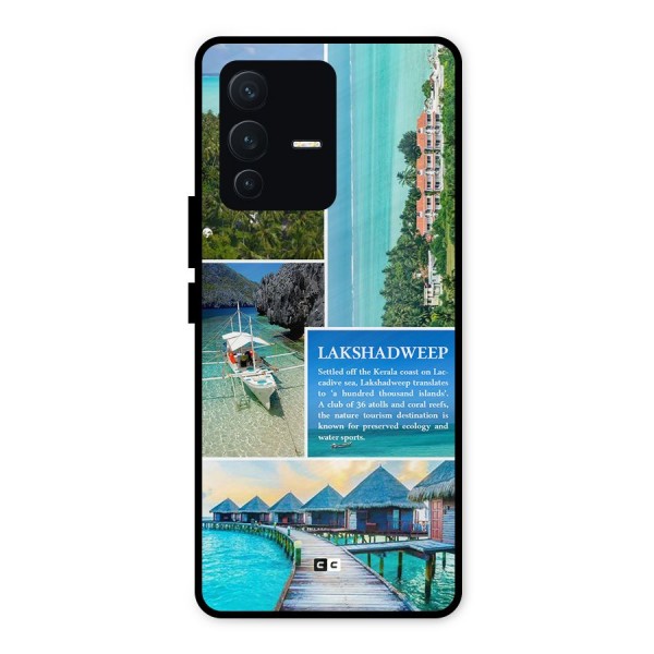 Lakshadweep Collage Metal Back Case for Vivo V23 5G