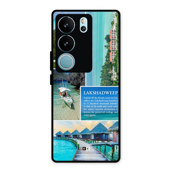 Lakshadweep Collage Metal Back Case for Vivo V29 Pro