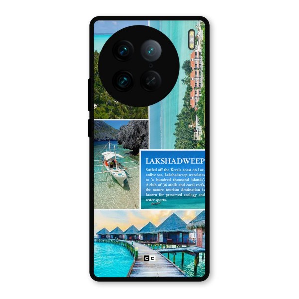 Lakshadweep Collage Metal Back Case for Vivo X90 Pro