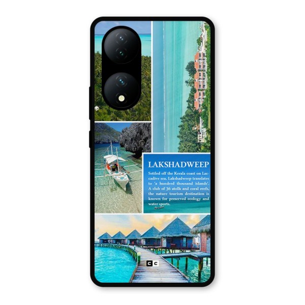 Lakshadweep Collage Metal Back Case for Vivo Y100